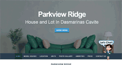 Desktop Screenshot of parkviewridgedasmarinas.com
